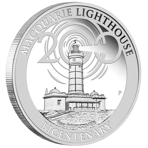 Perth-Mint-New-Release:-Macquarie-Lighthouse-Bicentenary-2018-1-Oz-Silver-Proof-Coin